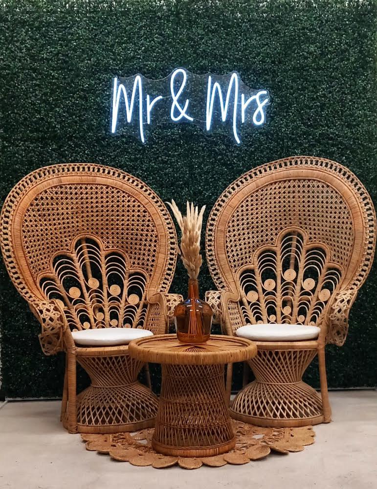 Fauteuils de mariés